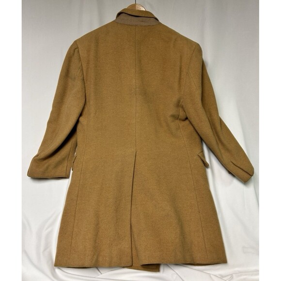 VTG Silver Trumpeter By Hart Schaffner Marx Women's S? 100% Camel Coat Classic - Picture 2 of 10